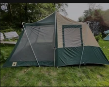 Northwest Territory cabin tent with screen room porch