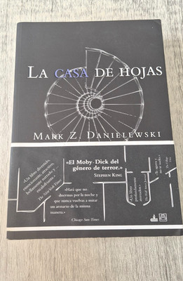 La casa de leas Mark Z Danielewski Horrorroman Kult spanische Ausgabe RAR