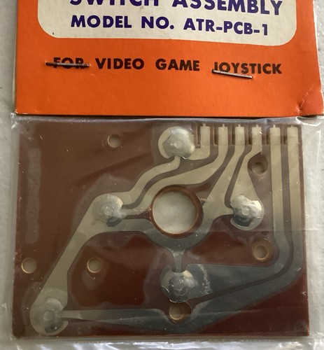 Atari 2600 Joystick Replacement Printed Circuit Board PCB - New Old Stock! - Picture 4 of 5