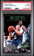 SkyBox 1994-95 Hoops #422 Rookie Jason Kidd Shawn Bradley PSA Mavericks 76ers
