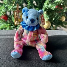 Ty Beanie Baby SEPTEMBER Birthday Bear 7.5" NEW Plush Stuffed Animal Toy