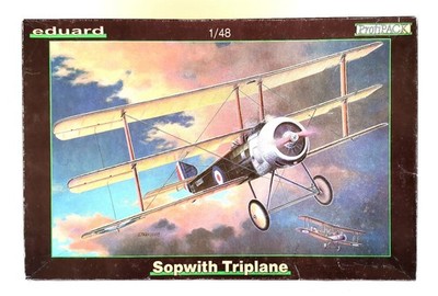 Eduard 1:48 (2002 Ed)   Sopwith TRIPLANE ProfiPACK (Complete: Metal&Resin parts)