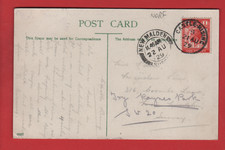 Castle Rising Norfolk - Single circle postmark 1929 - St Lawrence Church