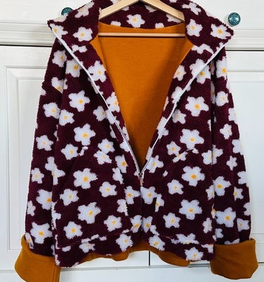 Teddyjacke Blumen