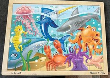 Melissa and Doug Under The Sea Wooden Puzzle