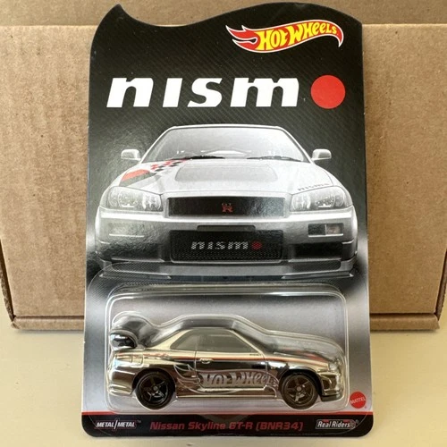Hot Wheels RedLine Club RLC Nissan Skyline GT-R BNR34 Shadow Chrome Nismo 30k LE