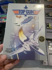 Top Gun NES box great condition