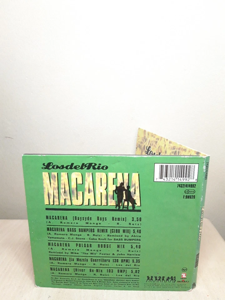 Los Del Rio - Macarena CD (1995) Audio Qualität Guaranteed - Bild 2 von 4