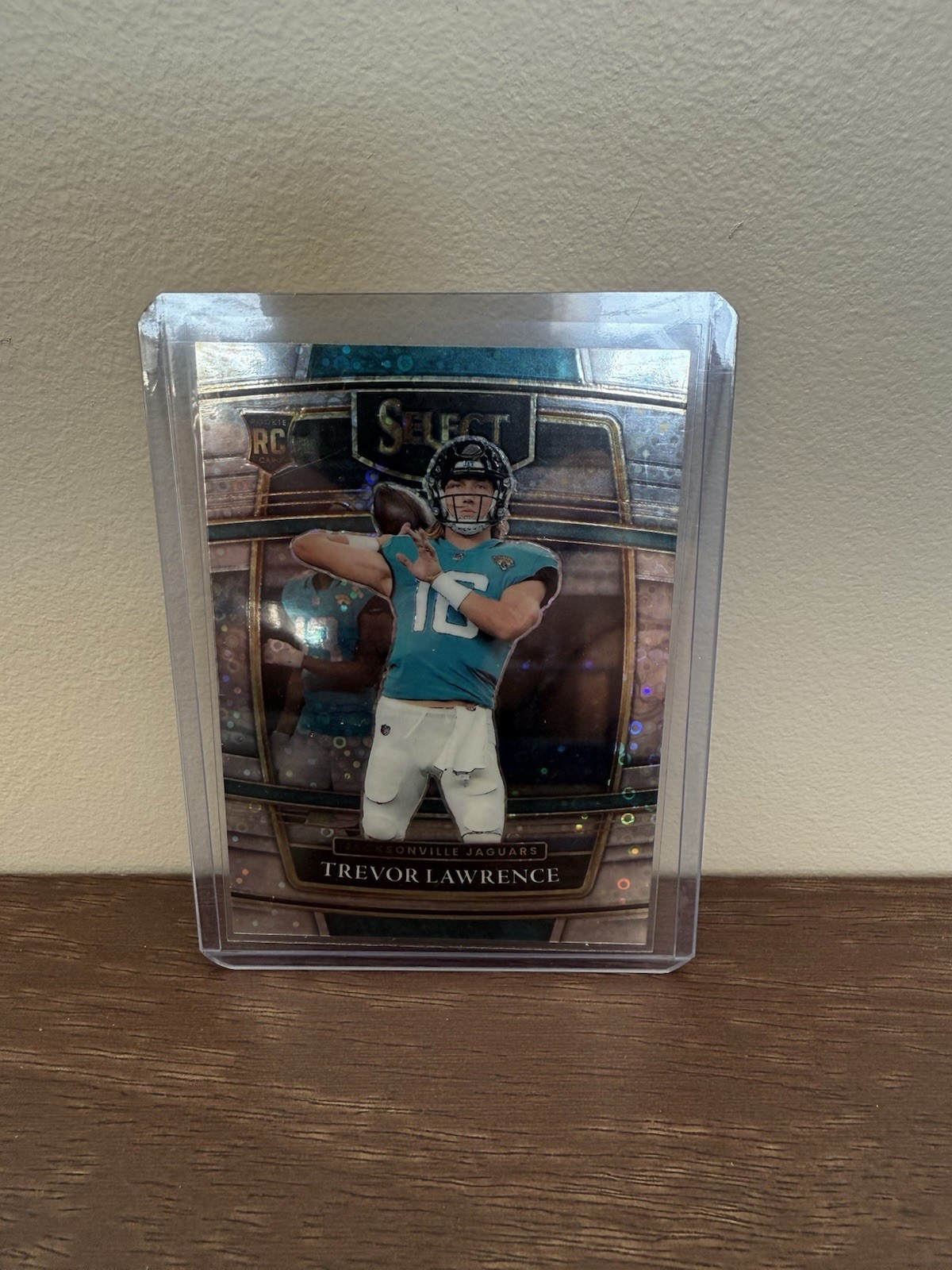 2021 Panini Select - Concourse Trevor Lawrence #43 Disco Prizm (RC)