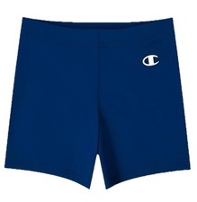 Champion Double Dry Compression Shorts Boys Medium Navy Blue NEW
