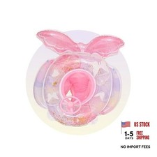 Pool Floats Kids, Toddler Pool Float with Seat and Steering Pink Butterfly
