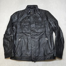 HUGO BOSS Leather Motorcycle Jackets for Men for Sale Shop New