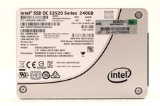 HP SSDSC2BB240G7P DC S3520 Series 240GB 2.5" 6Gb/s SATA SSD P/N: 867213-002