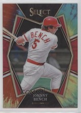 2022 Panini Select Premier Level Tie-Dye Prizm 8/20 Johnny Bench #125 HOF 2k3