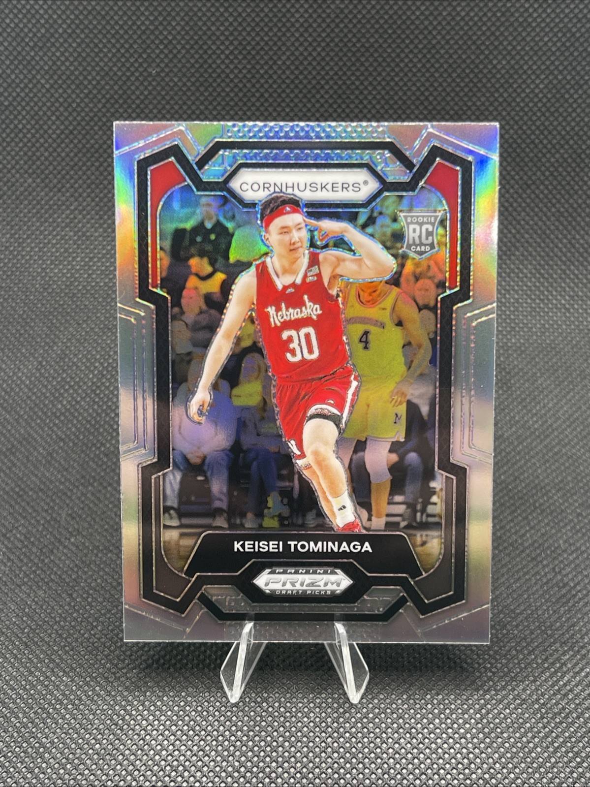KEISEI TOMINAGA 2024-25 PANINI PRIZM DRAFT ROOKIE SILVER RC Q2264