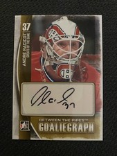 2013-14 ITG Between the Pipes #A-ARA Andre Racicot Goaliegraphs