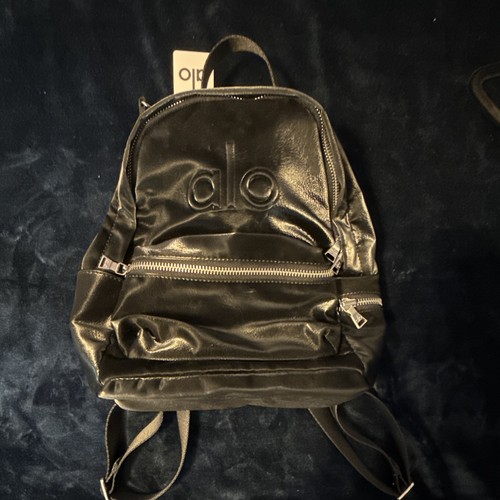 Alo Yoga Black Quilted Backpack Women’s One Size New with Tags