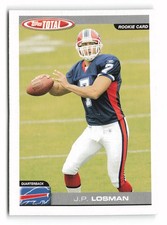 2004 Topps Total #346 J.P. Losman Rookie Buffalo Bills RC