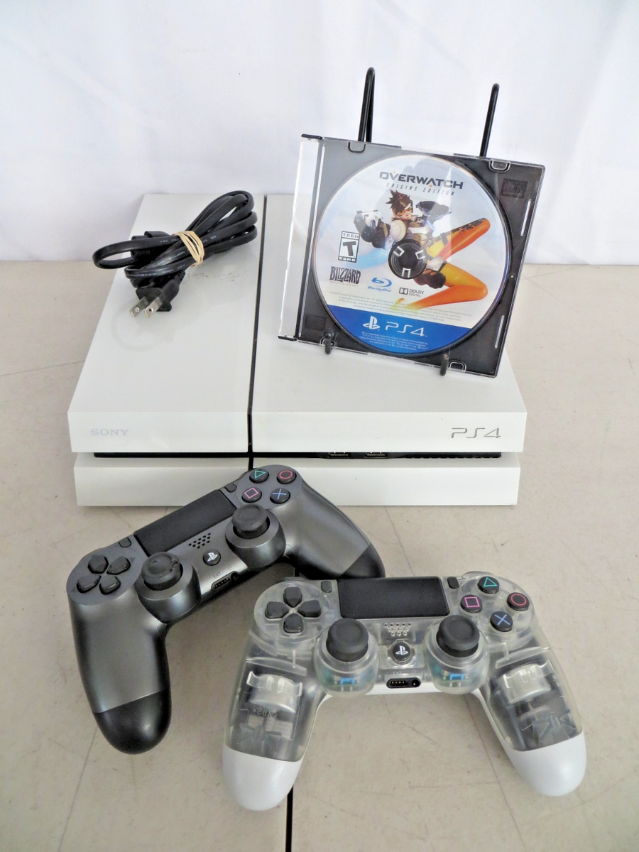 PlayStation 4 White PS4 500GB Console CUH-1115A Overwatch Game