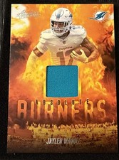 2025 Panini Absolute #ABU-JWA Jaylen Waddle Absolute Burners