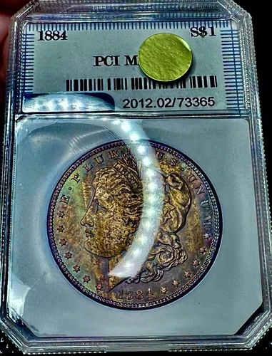 1884 MORGAN SILVER DOLLAR GEM/BU +++++BEAUTIFUL ANTIQUE TEXTURED BOMBSHELL