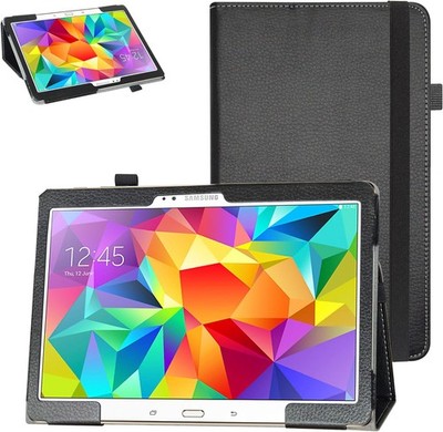 Folio Case in PU Leather with 2-Fold Stand for Samsung Galaxy Tab S 10.5