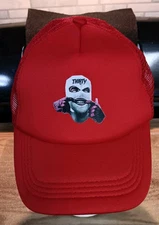 Hip Hop THIRTY THUG-GOON-SKI MASK Y2K MASK FACE Ball Cap TRUCKER Hat Gangster