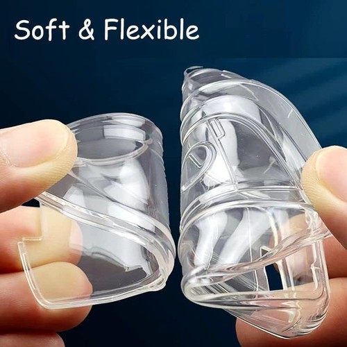 for BMW Key Fob Cover Clear 2 Pack, Premium Soft TPU Full Protection Fob Case - Afbeelding 4 van 7
