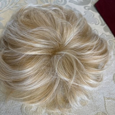 Nature 236  Wavy Hair Topper One Piece Clip in Hairpiece /blonde 4 