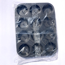 Chicago Metallic Cupcake Surprise Rectangular Pan~12 Cup Capacity~nonstick~new