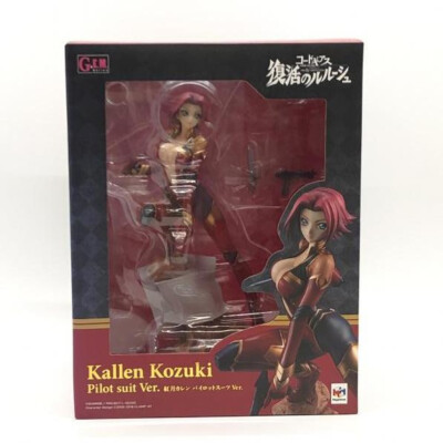 MegaHouse Code Geass Kallen Kozuki Pilot Suit Figure Limited