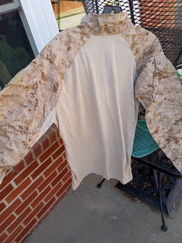 One Pair USMC FROG FR Desert MARPAT Ensemble Combat Shirt ( medium long) X2 - 第 12/13 張圖片