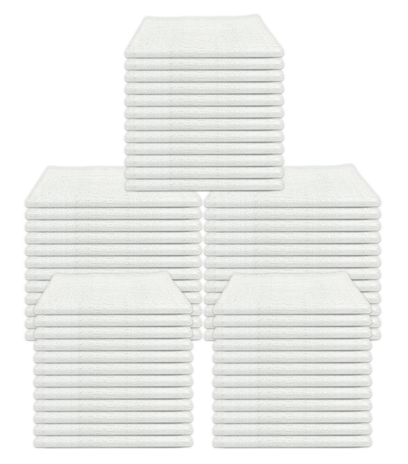 NEW 48 PACK 4 DOZEN WHITE KITCHEN CLEANING BAR TOWELS BARMOPS HEAVY DUTY 16X19