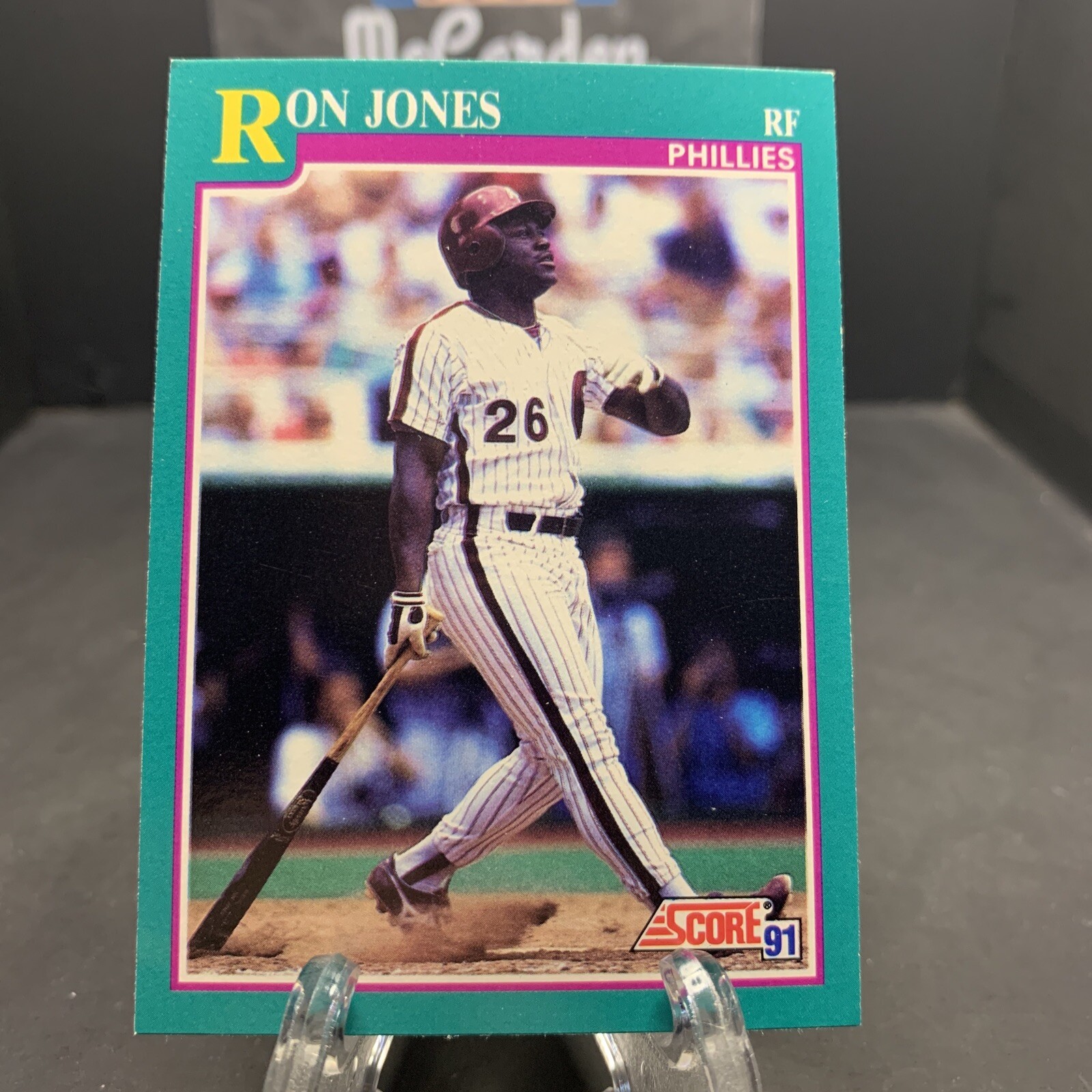 1991 Score Ron Jones #653 Philadelphia Philles