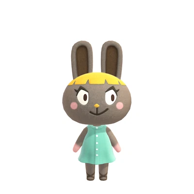 MARKENLOS #049 Mini Amiibo Karte für Animal Crossing Bonbon / Henrike Nintendo Switch