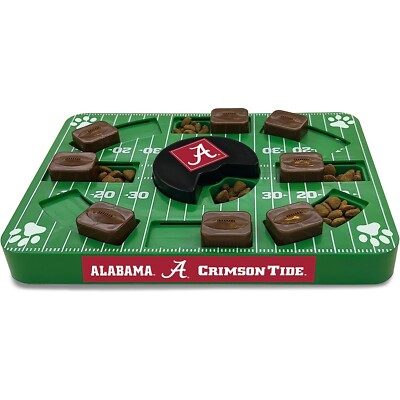 Pets First NCAA Puzzle Treat Toy for Dogs & Cats Interactive Dog Feeding Toy