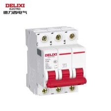 Home Miniature Circuit Breaker 3 pole 4P 16 20 25 32 40 50 63 Amp 6KA MCB