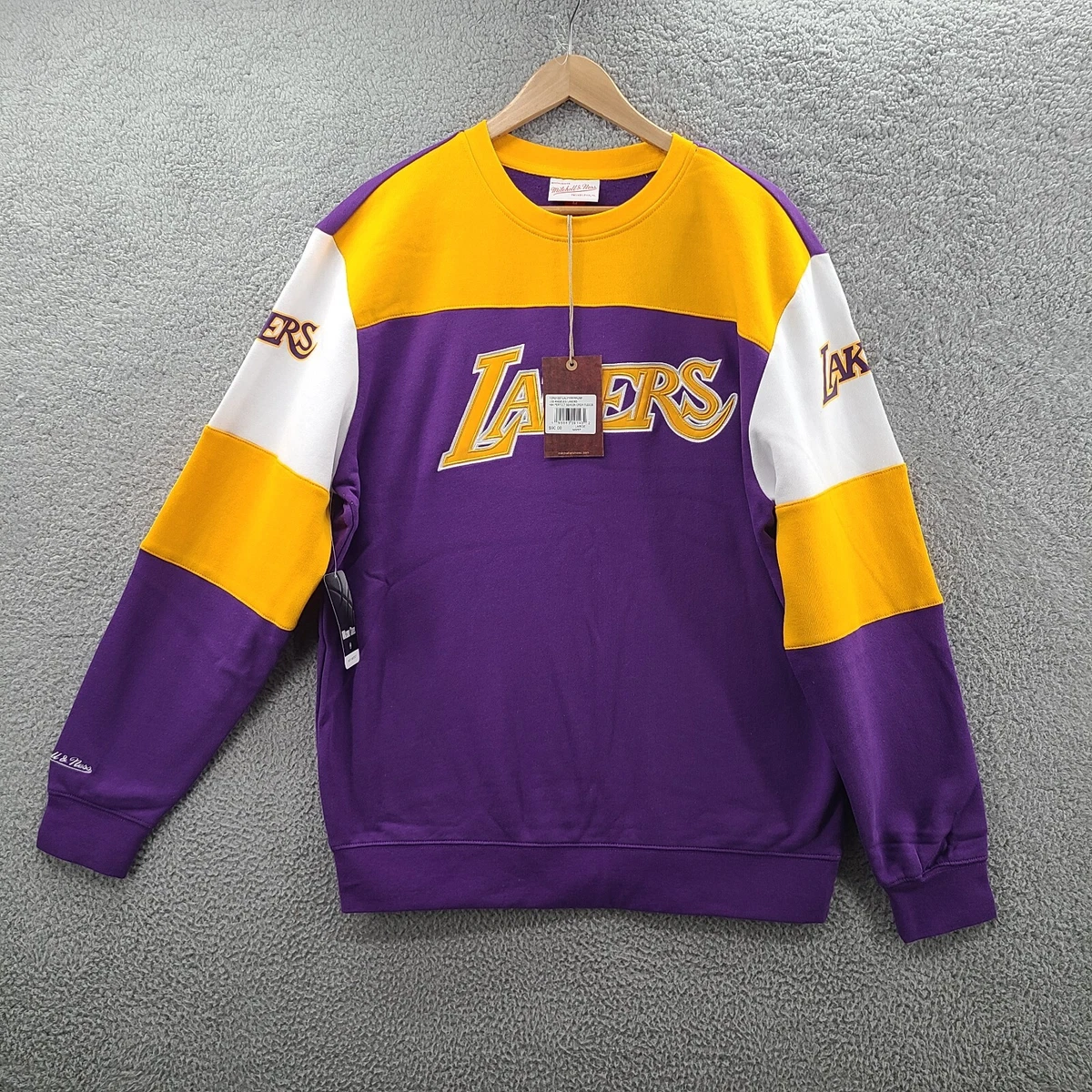 Lakers purple sweatshirt sales