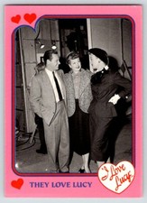 THEY LOVE LUCY #8 I Love Lucy Pacific Trading Card Lucille Ball B110
