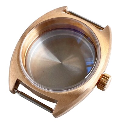 20ATM 36mm Sapphire Glass Diver Solid CuSn8 Bronze Watch Case For NH35 NH36  2824