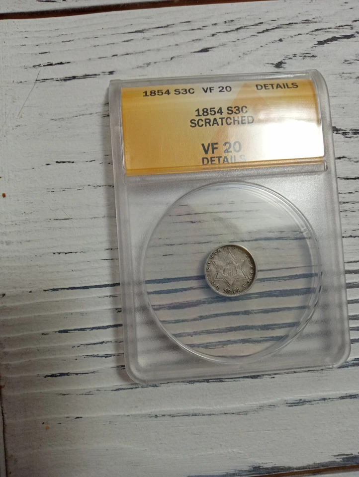 US Silver Three Cent VF20 - Image 2 of 4