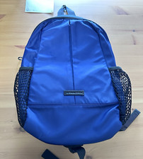 Fabletics The Radius Backpack Blue Workout Gym Lightweight NWT