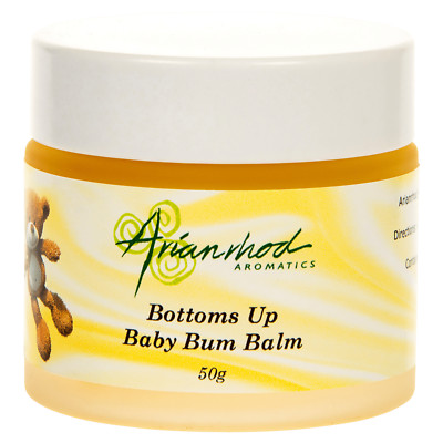 Bottoms Up 100% Natural Organic Baby Bum Balm - 50g by Arianrhod Aromatics