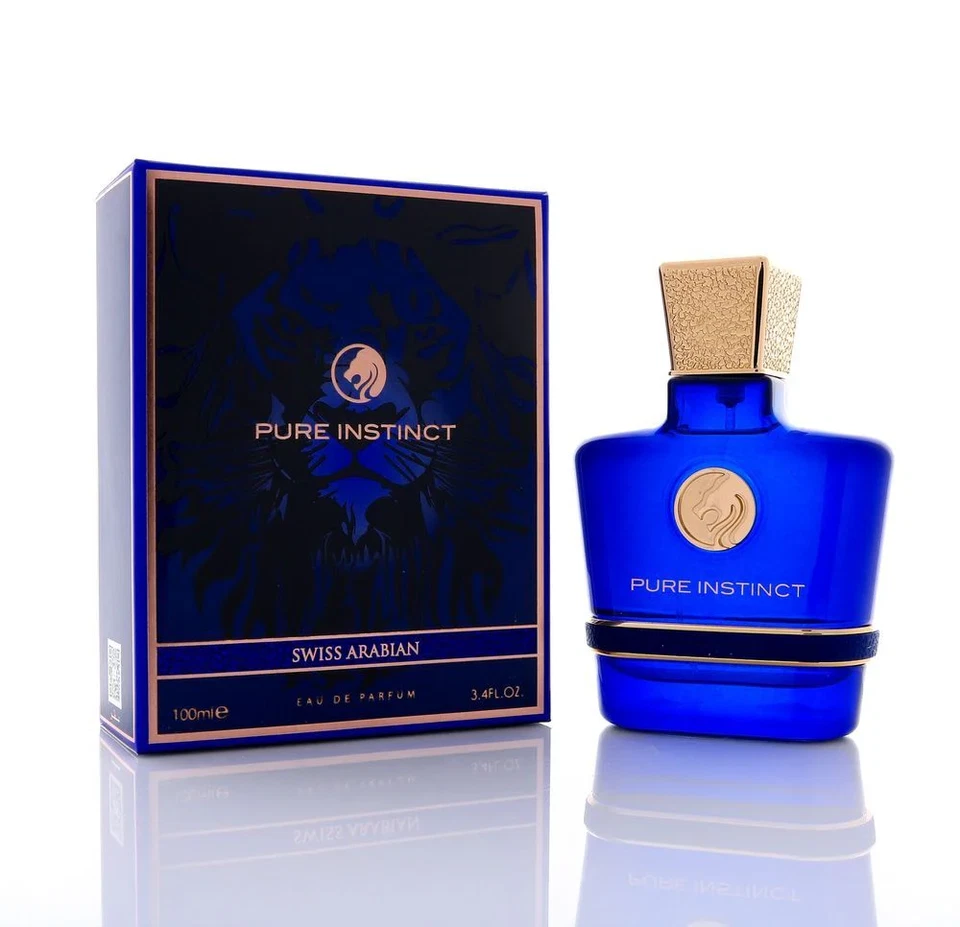 PURE INSTINCT BY SWISS ARABIAN-EDP-SPRAY-3,4 OZ-100 ML-AUTÉNTICO-HECHO EN EE. UU. Foto 3 de 4