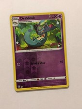 Pokemon Card Silver Tempest Reverse Holographic Drakloak 088/159 NM
