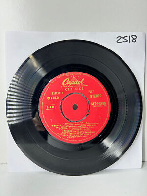 Wagner Capitol Records 7'' Vinyl Single Hollywood Bowl Symphony Orchestra 45 RPM