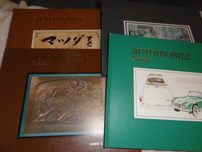 Automobile Quarterly Volume 11 FULL Set 1,2,3,4 HB Racing car classic Auto Books