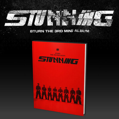 8TURN [STUNNING] 3rd Mini Album THE NEW CD+Photo Book+2Card+Mark+Inst Card+Frame
