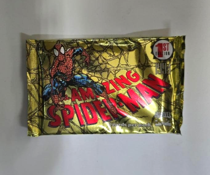 Marvel The Spider-man 1st Edition Unopened Packs Fleer 1994 for