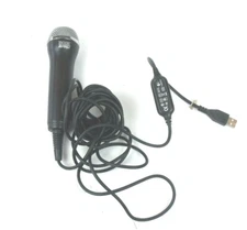 Logitech USB Microphone PS3 XBOX 360 Wii for Rock Band Singing Games (bin iii)